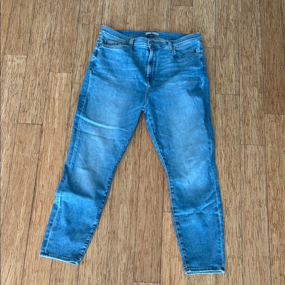7 for all mankind gwenevere high waist ankle sz 32 - Picture 1 of 7